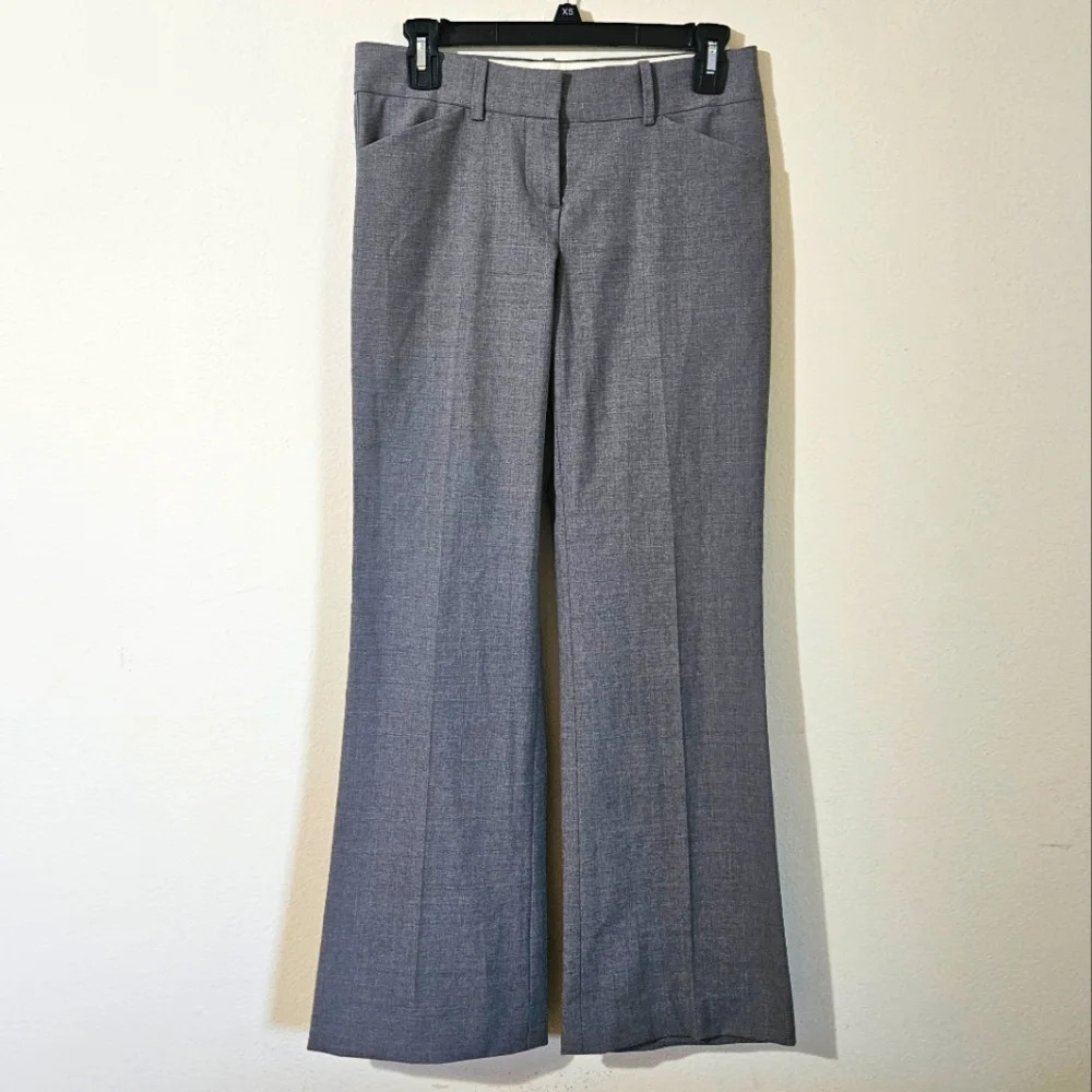 Theory Straight Leg Wool Trousers